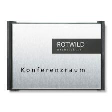 Anwendungsbeispiel: Türschild 154 x 110 x 12 mm Art. bo2000