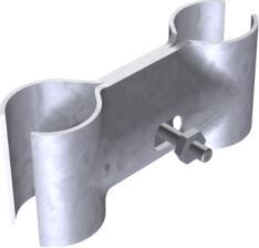 Modellbeispiel: Verbindungsschelle für Bauzäune (Art. 3vb10)