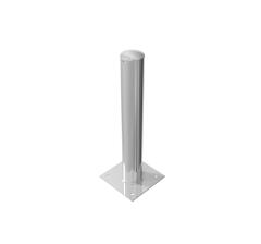 Modellbeispiel: Rammschutzpoller -Bollard-, mit aufgeschweißter Stahlkappe (Art. 401530n)