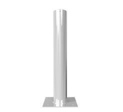 Modellbeispiel: Rammschutzpoller -Bollard-, mit aufgeschweißter Stahlkappe (Art. 401530n)