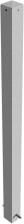 Modellbeispiel: Absperrpfosten -Bollard- 70 x 70 mm (Art. 470)