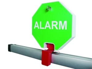Anwendungsbeispiel an elektrischen Alarm für Druckstangen: