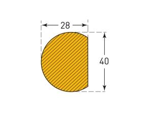 Technische Ansicht:: Kreis 40/28