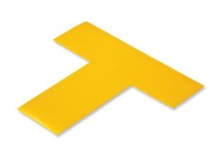 Modellbeispiel: Lagerplatzkennzeichnung ′T-Stück′, gelb, VPE 10 Stück (Art. 60022.0001)