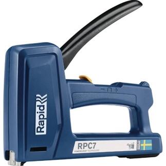 Handtacker RPC7, schlagfester ABS-Kunststoff, Powercurve Technologie, 2-stufige