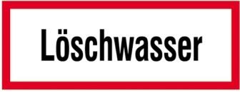 Modellbeispiel: Hinweisschild, Löschwasser (Art. 11.2873)