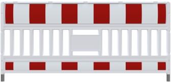 Modellbeispiel: Schrankenzaun -Euro3 Ultra- mit Tragegriff (Art. 33620k)