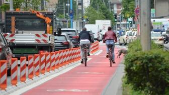 Anwendungsbeispiel: Keine verbleibenden Rückstände auf der Fahrbahn