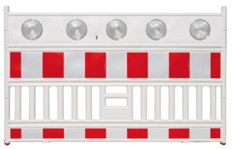 Modellbeispiel: Schrankenzaun -Vario LED- (Art. 25925)