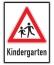 Modellbeispiel: Schulwegschild, Kindergarten Art. ksw30121021