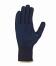 teXXor® Mittelstrick-Handschuhe ′BAUMWOLLE/POLYESTER′, blau/blaue Noppen