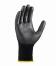 teXXor® Polyester-Strickhandschuhe ′POLYURETHAN BESCHICHTET′, schwarz/schwarz