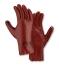 teXXor® PVC-Handschuhe ′ROTBRAUN′, Handschuhlänge ca. 270 mm