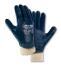 teXXor® Nitril-Handschuhe ′STRICKBUND′, Nitril-Vollbeschichtung (blau)