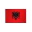 Technische Ansicht: Länderflagge Albanien
