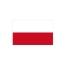 Technische Ansicht: Länderflagge Polen (ohne Wappen)
