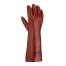 teXXor® PVC-Handschuhe ′ROTBRAUN′, Handschuhlänge ca. 400 mm