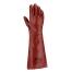 teXXor® PVC-Handschuhe ′ROTBRAUN′, Handschuhlänge ca. 450 mm