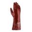 teXXor® topline Chemikalienschutz-Handschuhe ′PVC ROTBRAUN′, Länge 350 mm