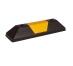 Modellbeispiel: Leitschwelle -Parkway Mini- Länge 550 mm, Höhe 100 mm, schwarz/gelb, Art. 36409