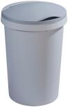 Abfallbehälter 'Twinga' aus Kunststoff, 45 Liter, mit Klappdeckel